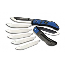 Outdoor Edge Folding Knife 3.0" RAZORLITE  Huntining & Skinning Knife with 6 x spare Blades