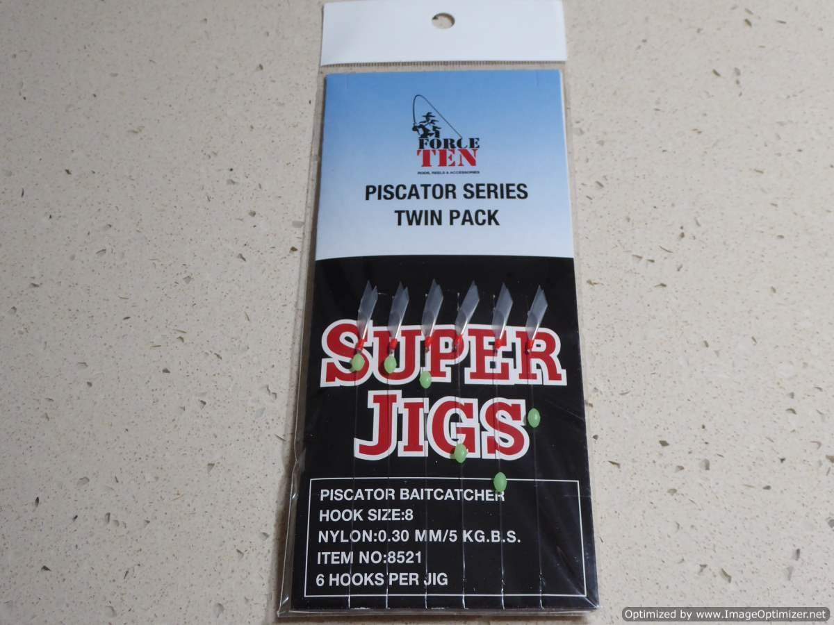 FORCE TEN Super Jigs twin pack, Piscator Series