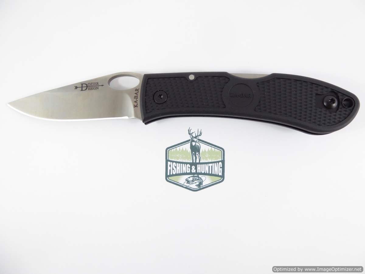 ka bar dozier precision hunter folding pocket knife a2656