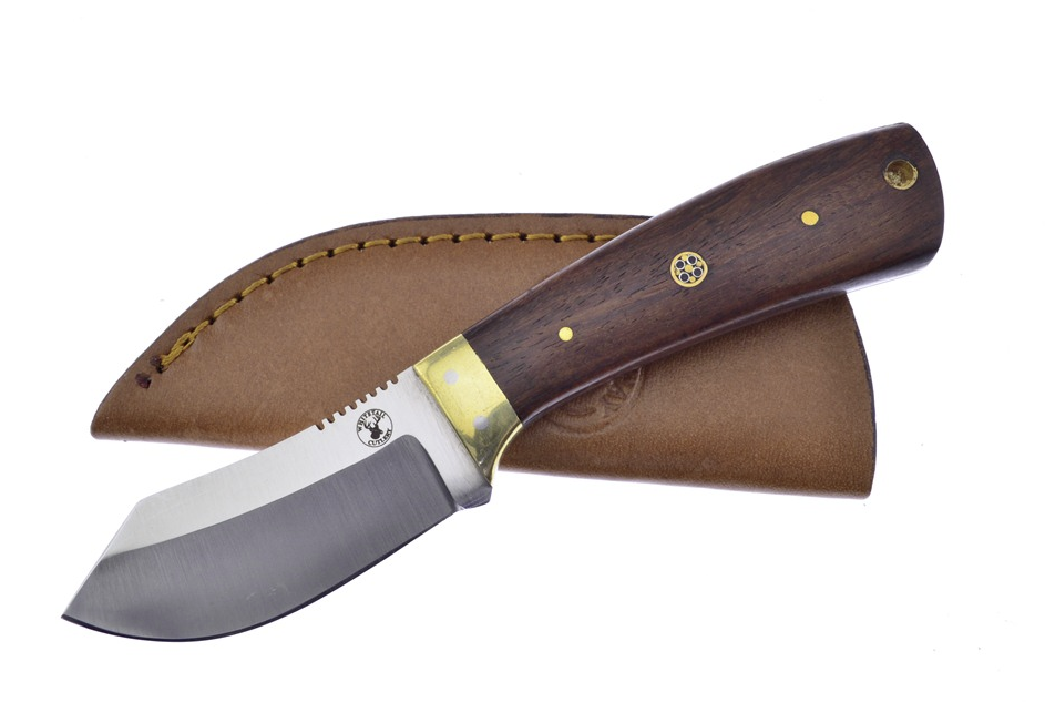 Frost Cutlery Skinner Full Tang Hunting Knife Rosewood Handle