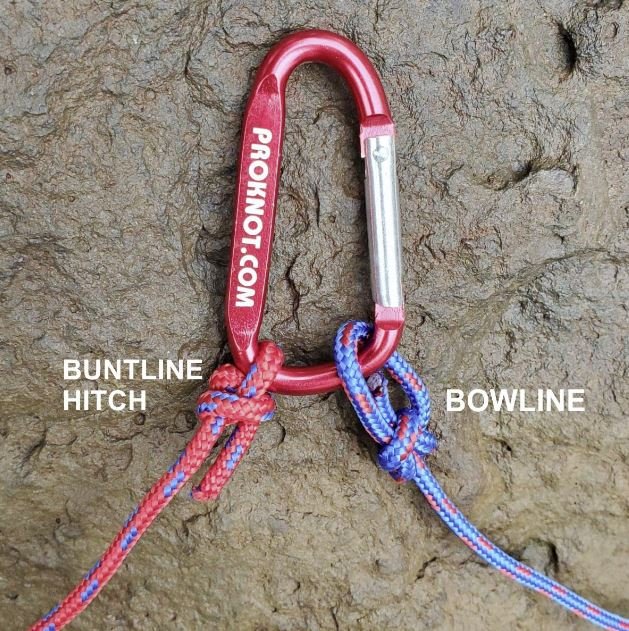 Knot Tying Kit with Practice Cord & Carabiner - Quality Fishing & Hunting  Equipment Australia