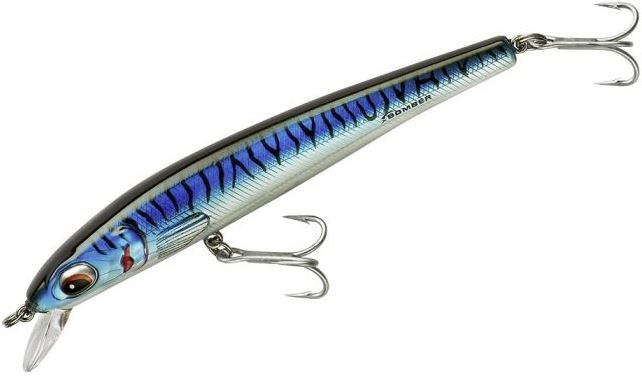 7″ Bomber Long Shot Saltwater edition Fishing Lure Blue Mackerel.