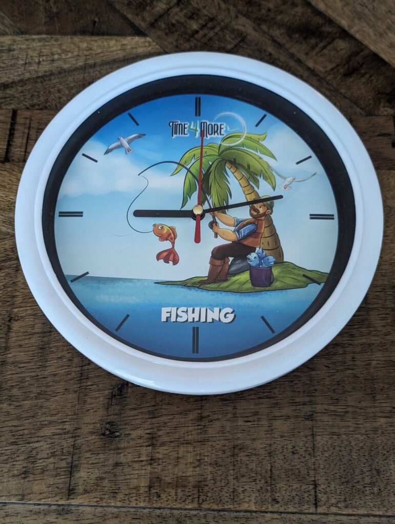 Fishing Clock 200mm - Quality Fishing & Hunting Equipment Australia