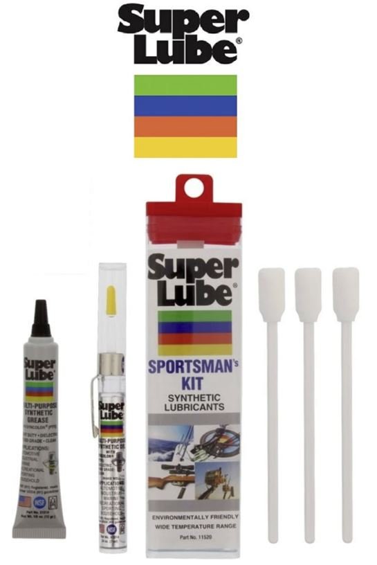 Super Lube Sportsman’s Kit for hunters, fishing, EDC gear tools archery 4wd